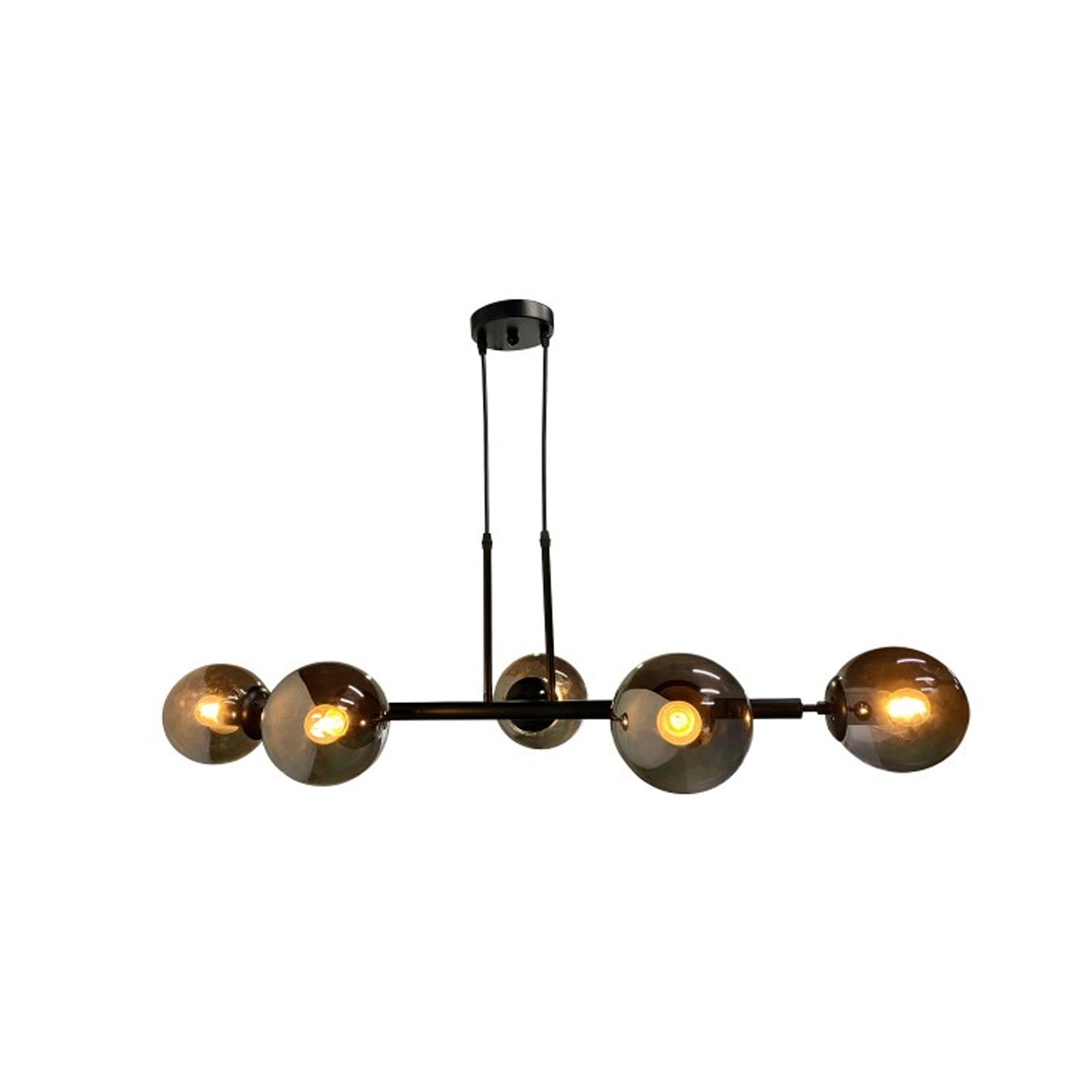 Lámpara de Techo 5 Luces Negra C2080-5/NE – Calux